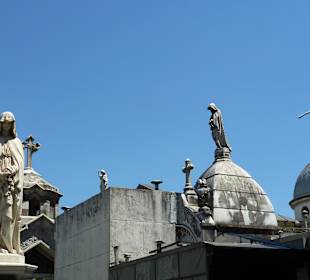 Dächer der Mausoleen