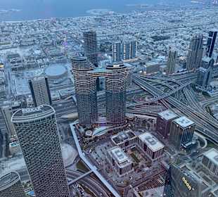 Ausblick von oben Dubai Mall 