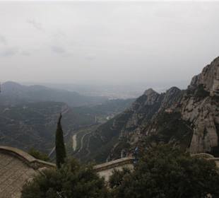 Ausblick vom Kloster