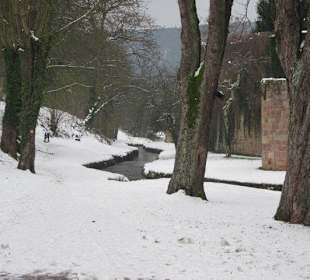 Altstadt Wissembourg im Winter
