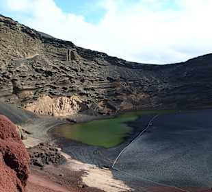 Früher durfte man noch direkt an den grünen See