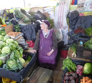 Auf dem zentralen Markt
