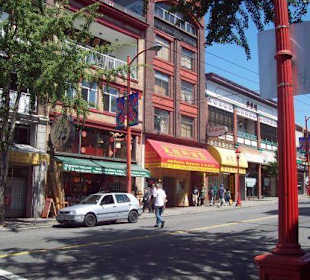 Straße in Chinatown