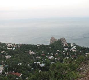 Ай-Петри,вид на Ялту