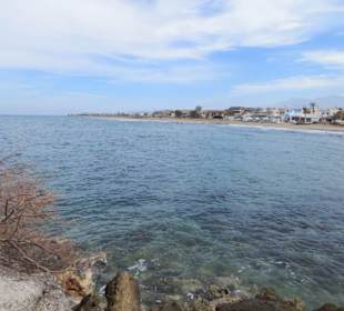 Spaziergang von Anissa Beach Richtung Analipsi