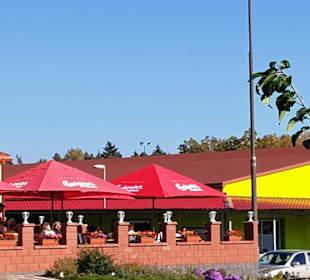 Der tolle Außenbereich