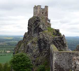 Zamek Trosky - wieża