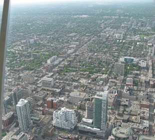 CN Tower Toronto.Blick auf Toronto.