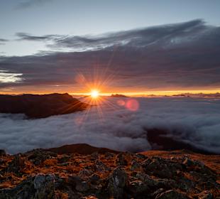 Wandern Berg im Drautal