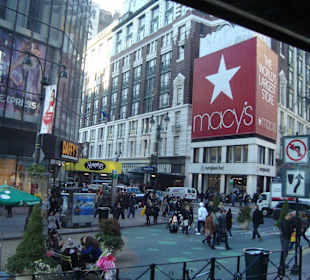 Macy´s ist ein Besuch wert