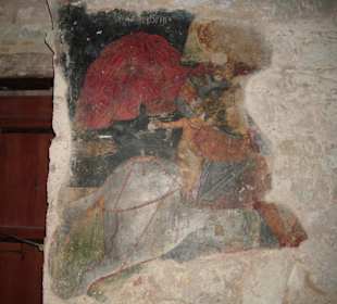 Fresco vom Heiligen Georg