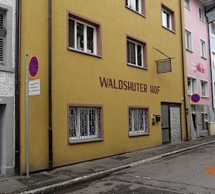 Rückseite des Hotels