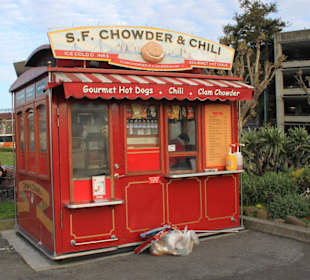 Imbiss am Fisherman's Wharf