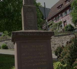 Kriegerdenkmal am Rathaus Dießen