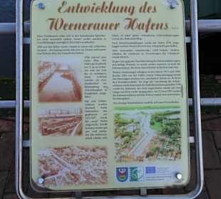 Infotafel zur Hafengeschichte