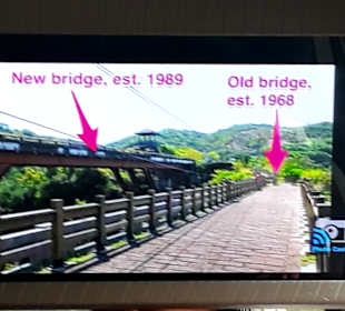 Brücke am Fanshuliao Canyon