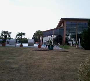 Blick zur Therme