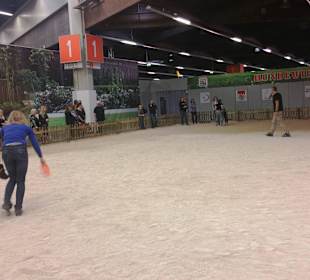 Hundebereich auch hier Live-Vorführungen