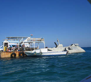 Die Fahrt mit dem Glasboot