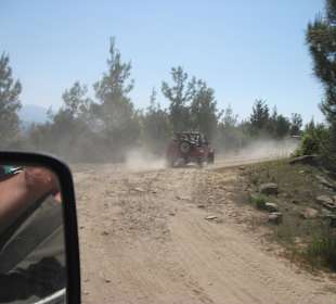 Jeep-Safari, Fahrt in den Nationalpark