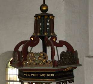 Schalldeckel der Kanzel