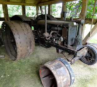 Blick in die Remise des Moorhofes