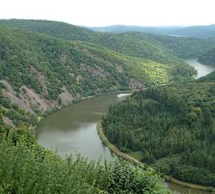 Saarschleife - Blick Richtung Mettlach