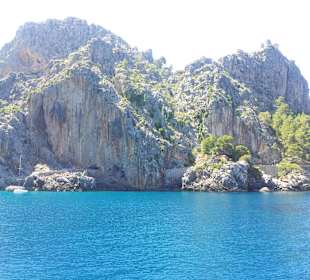 Mountains on the coast