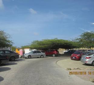 Parkplatz Eagle Beach