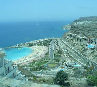 Der Strand von Amadores (nächstgelegene Bucht).