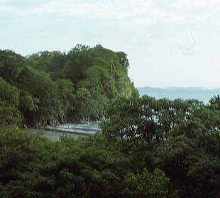 Die Landschaft am Golf von Nicoya