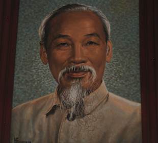 Ritratto di Ho Chi Minh