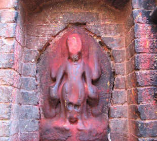 God in red