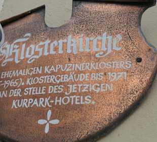 Die Kapuzinerklosterkirche in Bad Königshofen