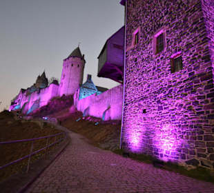 Burg Altena - Sonnenuntergangsstimmung