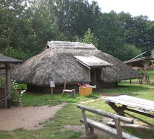 Das Wohnhaus des Drechslers.