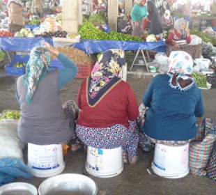 Türkei live, Gemüsemarkt Manavgat