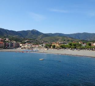 Der Strand von Banyuls-sur-Mer