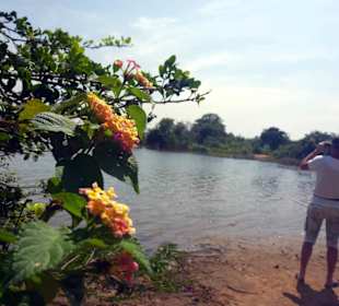 Crocodile Hunter am See