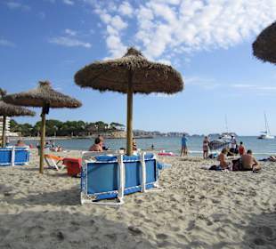 Schöner Strandabschnitt