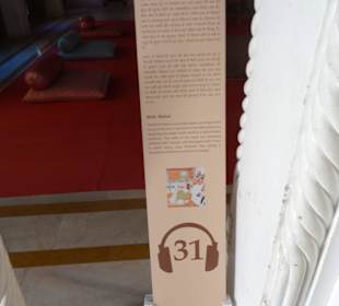 Sehr guter Audioguide, viele Erklärungen