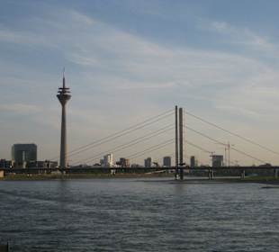 Ein toller Blick auf den Rhein von der Promenade
