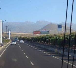 Fahrt vom Flughafen nach Playa del las A.