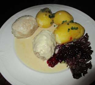 Fleschknepp mit Meerrettich