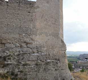 Direkt auf Felsen gebaut
