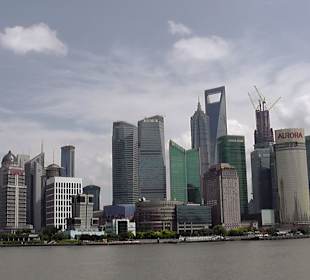 Skyline vom Bund aus