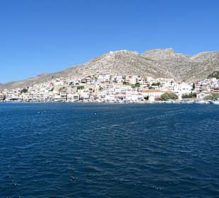 Anfahrt auf die Insel Kalymnos