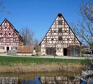 Bäuerliche Idylle im Fränkischen Freilandmuseum