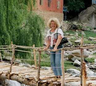 im atlasgebirge -wasserfall-