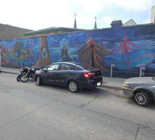 Straßenkunst - Typisch für Valparaíso